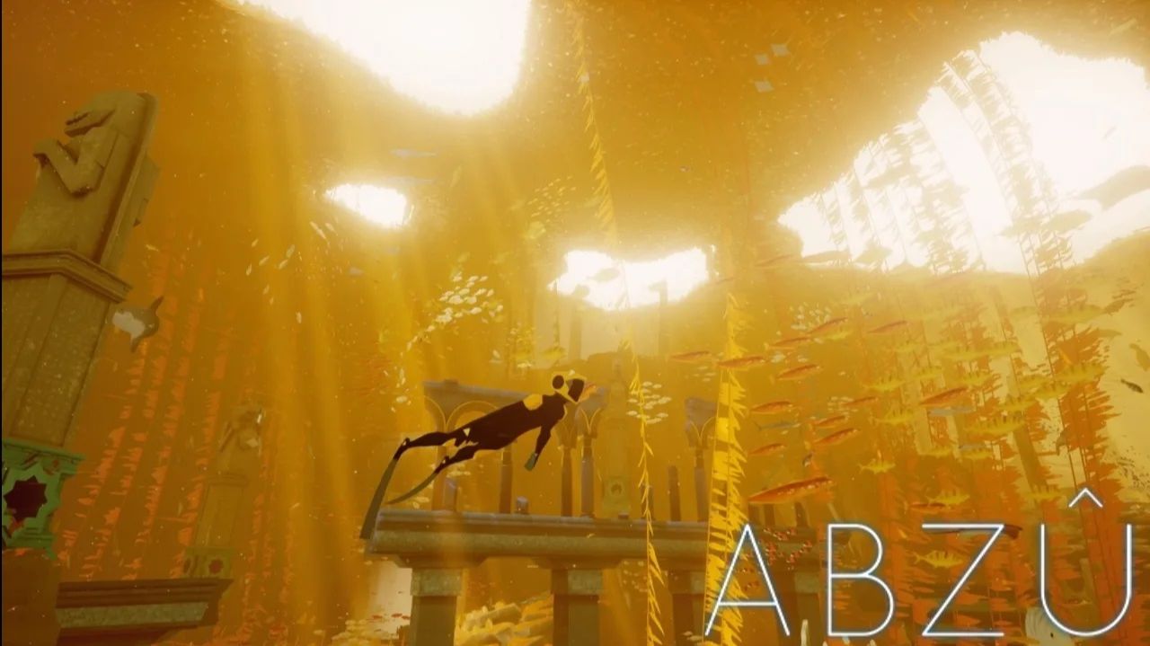 ABZÛ - Подводный лес (без комментариев)