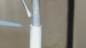Пайка алюминиевых трубок - магия, раз и готово!
