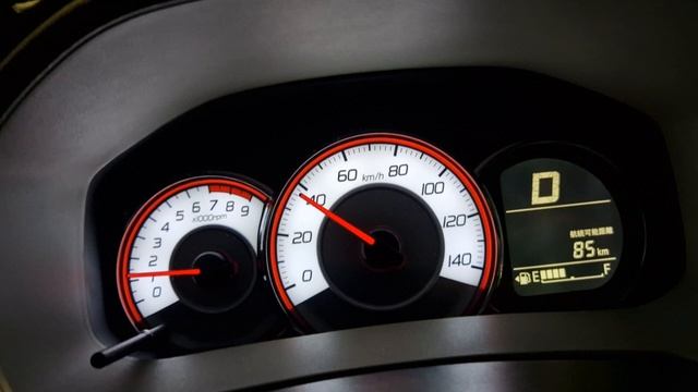 Приборная панель от Suzuki Alto Works в Suzuki Alto атмо.mp4