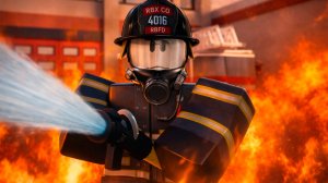 Я СПАСЛА ВСЕХ В ПОЖАРНЫХ В ROBLOX 😈🚒