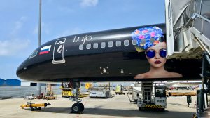 Boeing 757 Black Jet а/к Azur Air | Рейс Мале – Москва