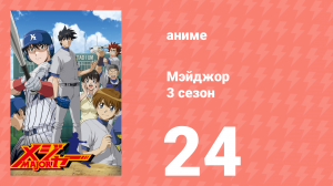 Мэйджор 3 сезон 24 серия «Конец интригам» (аниме-сериал, 2007)
