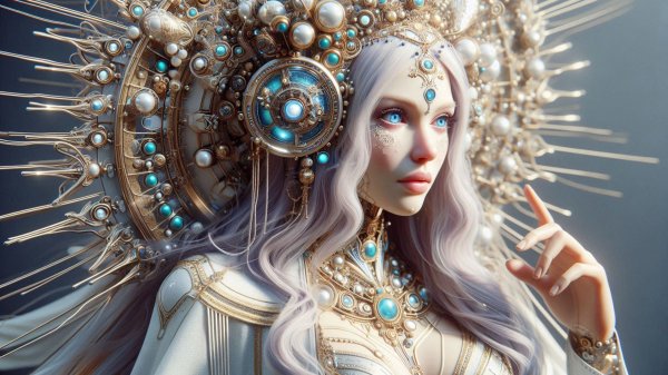 Into new home. - Neon's Daughter AI Singer video.