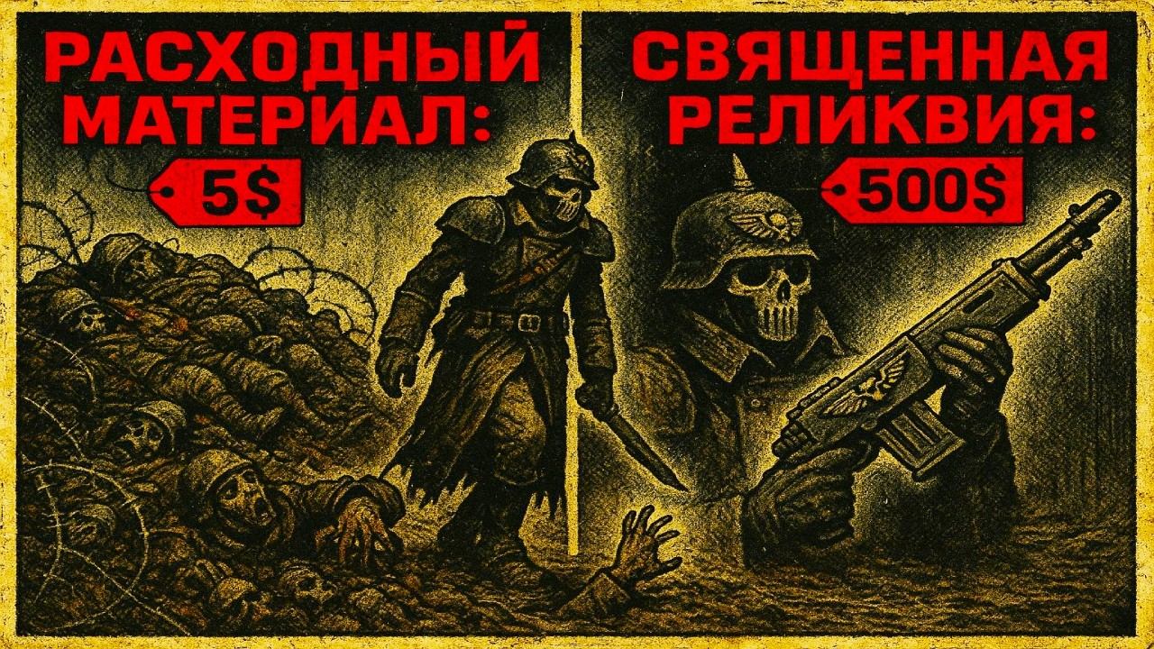 Почему жизнь солдата Крига ДЕШЕВЛЕ чем его винтовка?