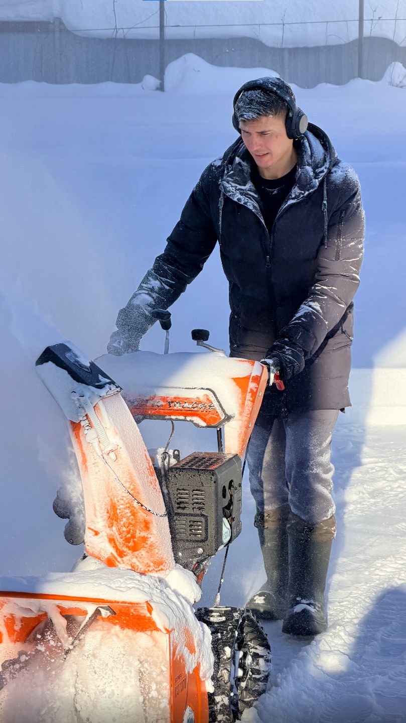 Зачистка снега