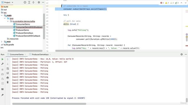 44. Java Consumer - Graceful Shutdown смотреть онлайн