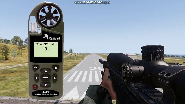 Расчет боковых поправок по градусам на ветер в симуляторе ARMA 3 смотреть онлайн