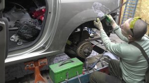 Разбитый Ларгус 🚗 ремонт гнилой арки ⛏