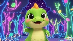 Волшебные светлячки ✨ Динозаврик Тоша - Песенки мультики для малышей