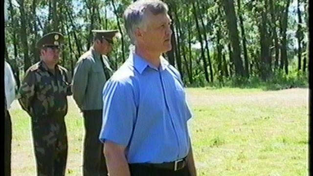 военные сборы школьников ч4 Поспелиха   2003г