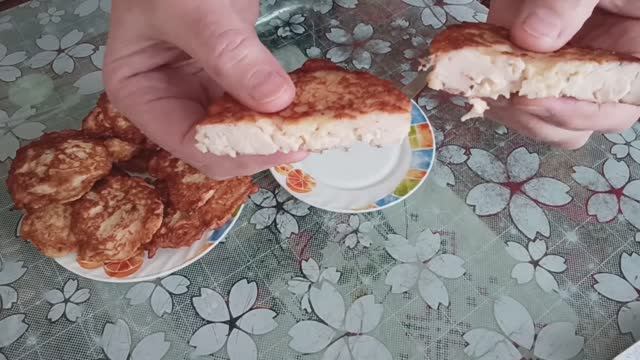 Очень вкусные отбивные в луковом кляре. смотреть онлайн