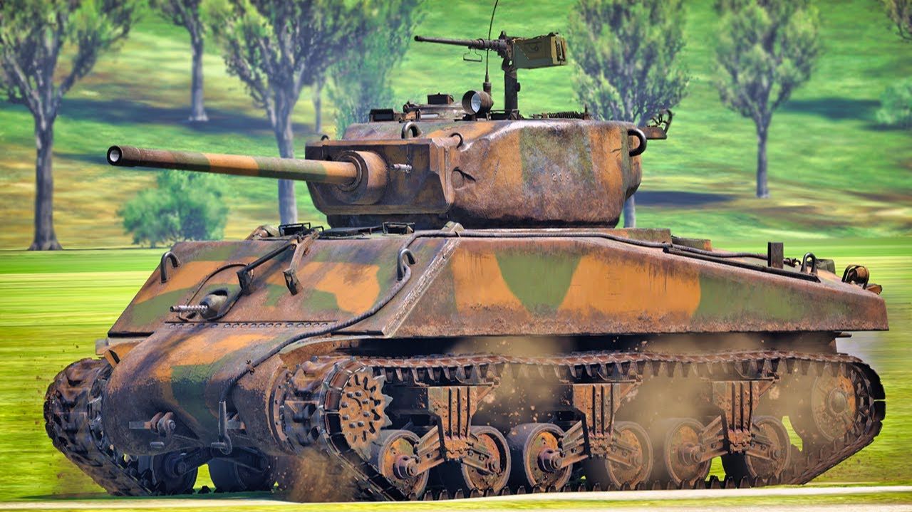 Бой на ядерку Jumbo(6.3) в WarThunder