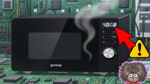 Кнопки СВЧ не работают Ремонт микроволновки GORENJE своими руками
