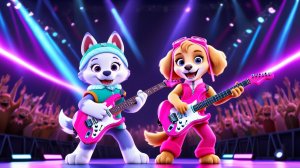 Тяф-Тяф Буги! ⭐️ Танцевальные песенки для Детей! ✨ Щенячий патруль