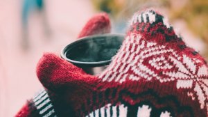 День варежек на резинке. Такое утро