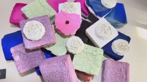 АСМР # 22 Разный мел 4в1 💖смотреть на ночь, помогает уснуть