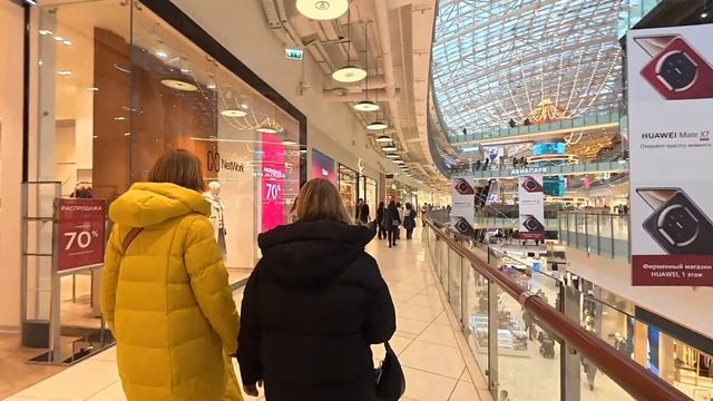 Москва январь 2026 🏙️ Прогулка по ТЦ Авиапарк глазами посетителя 🚶♂️✨ смотреть онлайн