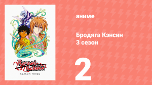 Бродяга Кэнсин 3 сезон 2 серия (аниме-сериал, 1996)