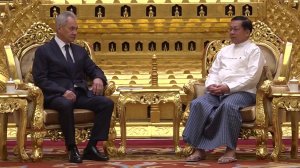 Секретарь Совбеза России Сергей Шойгу находится в Мьянме с рабочим визитом.