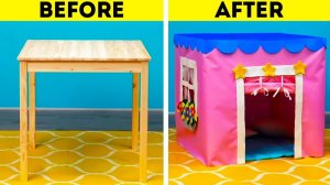 22 КРУТЫХ ДОМИКА ДЛЯ ИГРЫ, КОТОРЫЕ МОЖНО СДЕЛАТЬ СВОИМИ РУКАМИ ЗА 5 МИНУТ.)