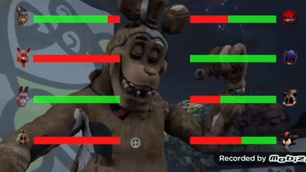 Sonic team vs animatronics