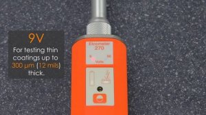 Testing for Pinholes with the Wet Sponge Method using the Elcometer 270 Pinhole Detector