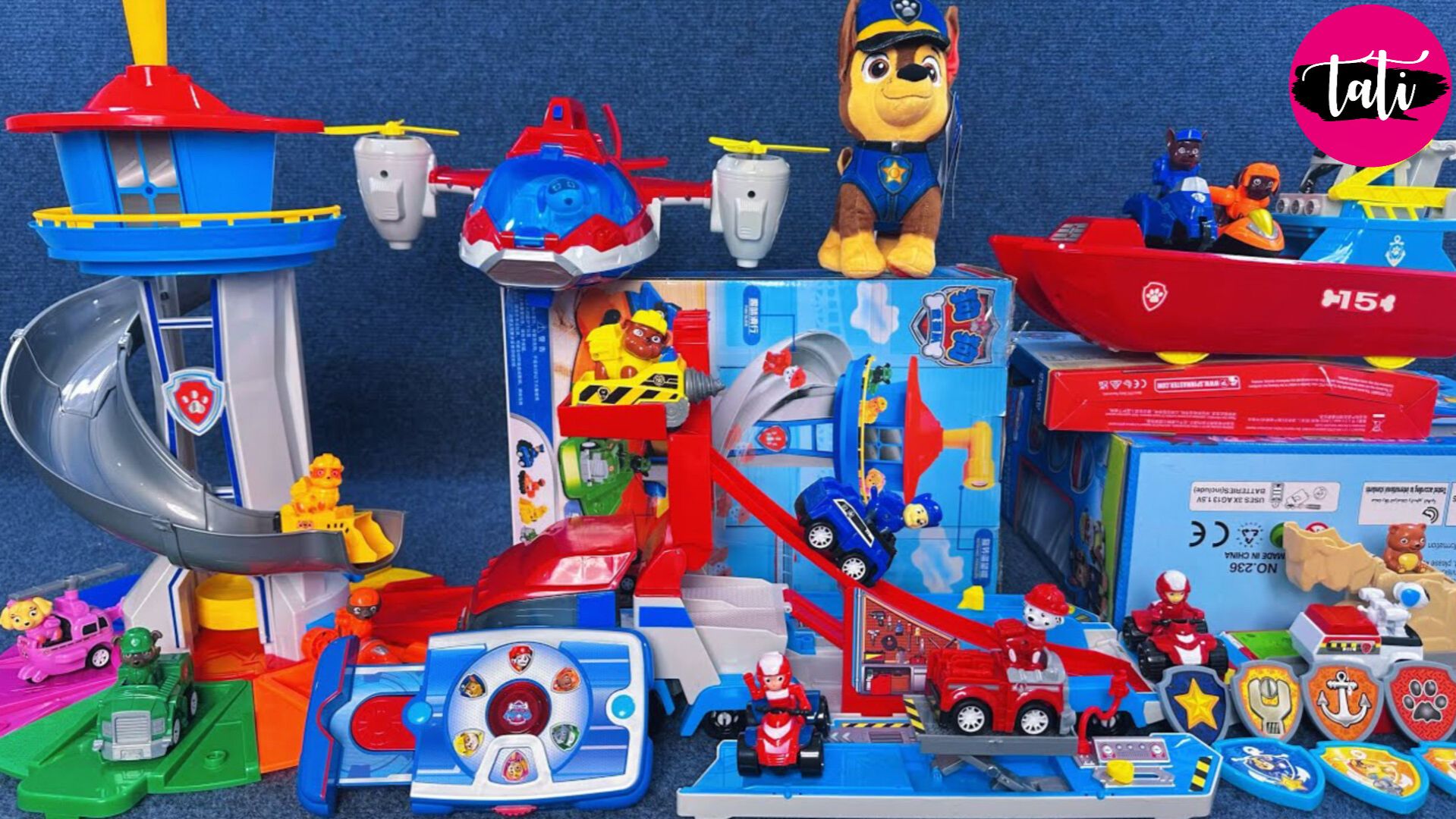 Щенячий патруль. Залипательное видео для детей. Распаковка. Игрушки, куклы, машинки. ASMR АСМР смотреть онлайн