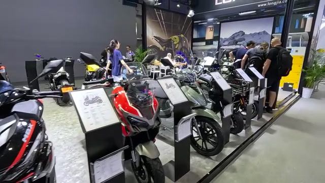 Мотоциклы LONGJIA. Выставка CFAIR. Часть 50. смотреть онлайн