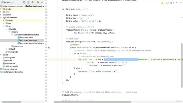 42. Java Producer with Keys смотреть онлайн
