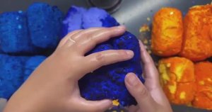 АСМР Chalkitasmr⭐ Синий+ оранжевый 💙🧡