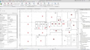R-BIM v2.07. Фильтры выбора помещений и визуализация незащищенных зон