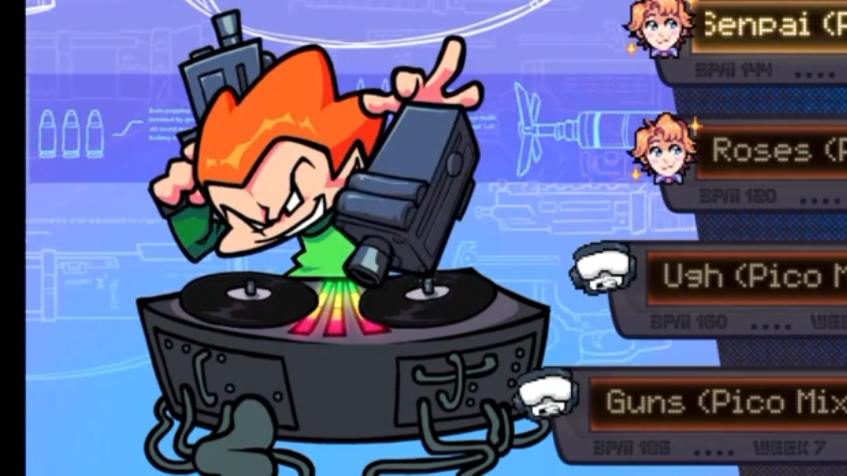 играю в Friday Night Funkin часть 1