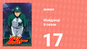 Мэйджор 6 сезон 17 серия «Незваный гость» (аниме-сериал, 2009)