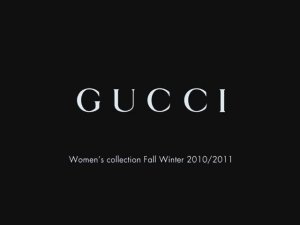 Показ женской коллекции Gucci осень-зима 2010–2011