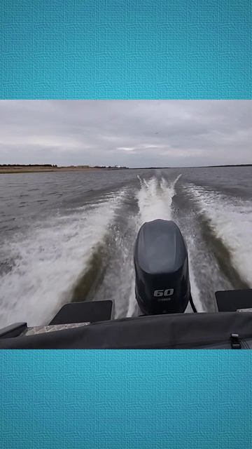 Ямаха 60 приятно урчит под 4х лопастным Винтом!!! смотреть онлайн