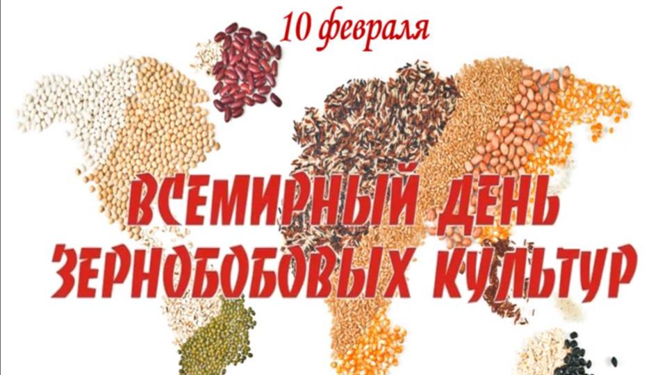 Всемирный день зернобобовых культур 10 февраля смотреть онлайн