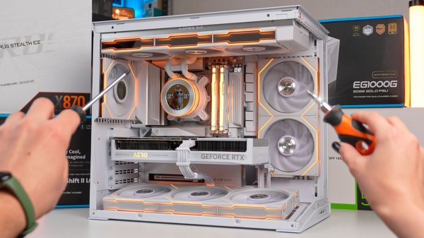 ПОДРОБНЫЙ ГАЙД НА БЕЛОСНЕЖНОЕ ЧУДО В LIAN LI O11 С RTX 5080