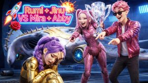 К-Поп Охотницы на Демонов: Руми + Джину 🆚 Мира + Эбби | Великая Гонка 🏁🔥