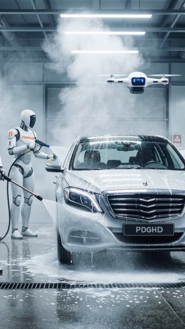 Почему робот-мойка зарабатывает, пока вы спите?💤 смотреть онлайн