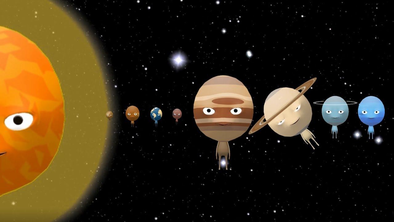 Planets Family Solar System | Planets Song | Nursery Rhymes Songs for Kids смотреть онлайн