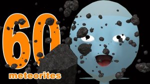 60 meteoritesSolar System | Count Down From 60 to 1 Song | Nursery Rhymes Songs