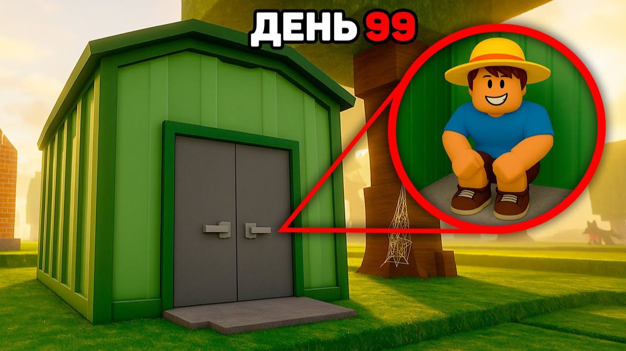 99 НОЧЕЙ в ОРУЖЕЙНОЙ в РОБЛОКС! смотреть онлайн