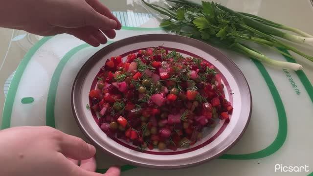 Как приготовить вкусный винегрет за 10 минут! смотреть онлайн