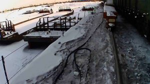 Работа на портальном кране 19(Идём на работу)