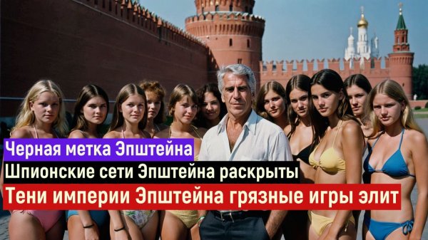 Компромат эпохи преступлений сексуального характера — Джеффри Эпштейна.
