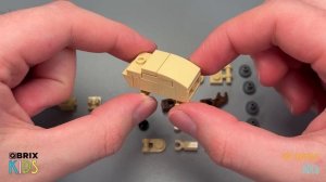 Собираем лося из конструктора QBRIX KIDS - детские конструкторы с видеоинструкцией