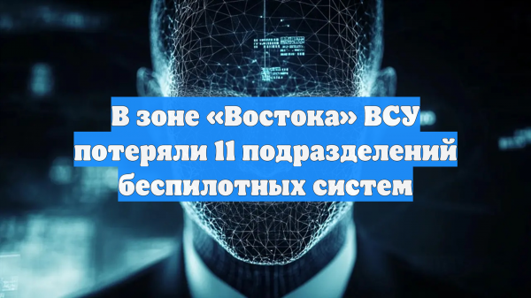 В зоне «Востока» ВСУ потеряли 11 подразделений беспилотных систем