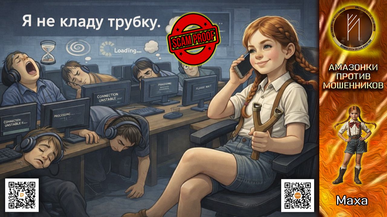 МАХА / ХЛЕСТКИЕ РАЗГОВОРЫ С МОШЕННИКАМИ / ФРОД РУЛЕТКА