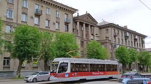 Магнитогорск, улица Ленинградская, улица Набережная и проспект Металлургов (20.06.2022)