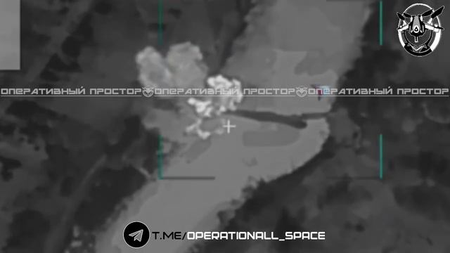 💥Двумя авиабомбами ФАБ-500 авиаторы отработали по переправе в районе н.п.Маяки… смотреть онлайн